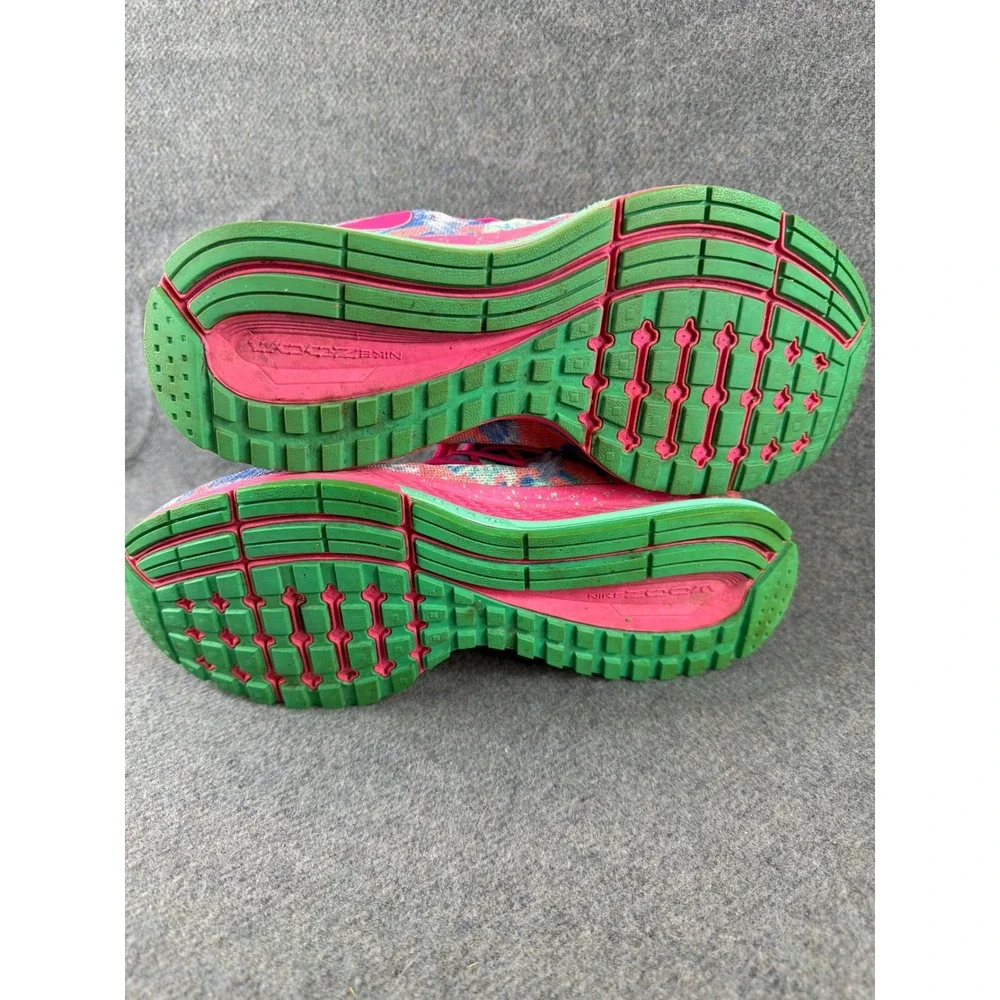 Nike Air Zoom Pegasus‎ 32 iD Running Shoes Womens 8.5 Pink Floral 818022-992